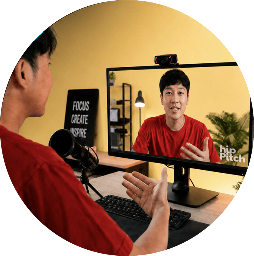 Professional recording a hipPitch